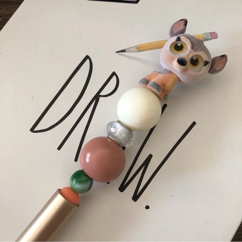 Disney Doorables: Bambi: Bambi handmade beaded pen